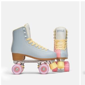 NIB! IMPALA SKATE, Roller Quad, Blue/Pink Split, Size 7
